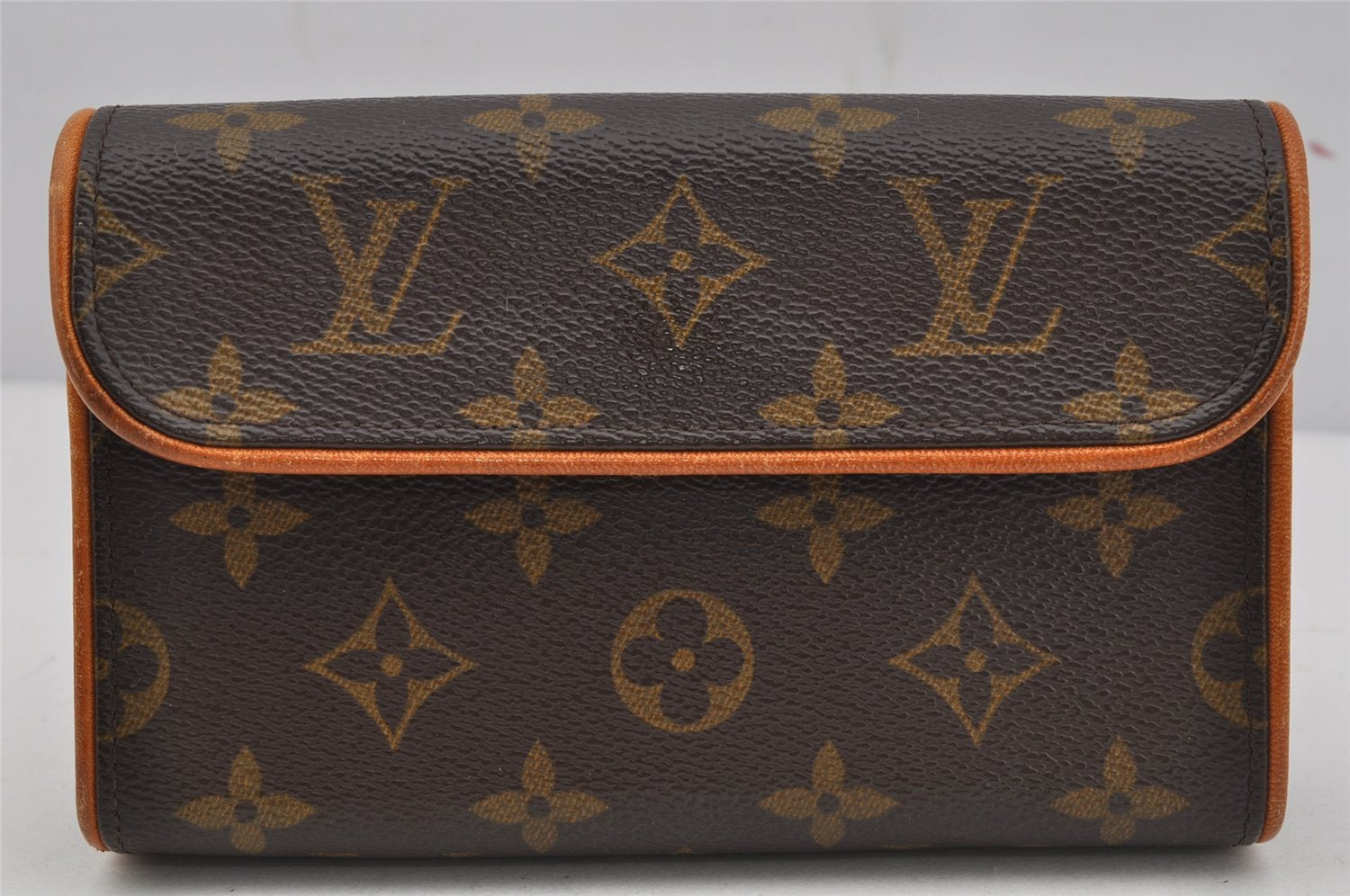 Auth Louis Vuitton Monogram Pochette Florentine Pouch Waist Bag M51855 LV 3713J