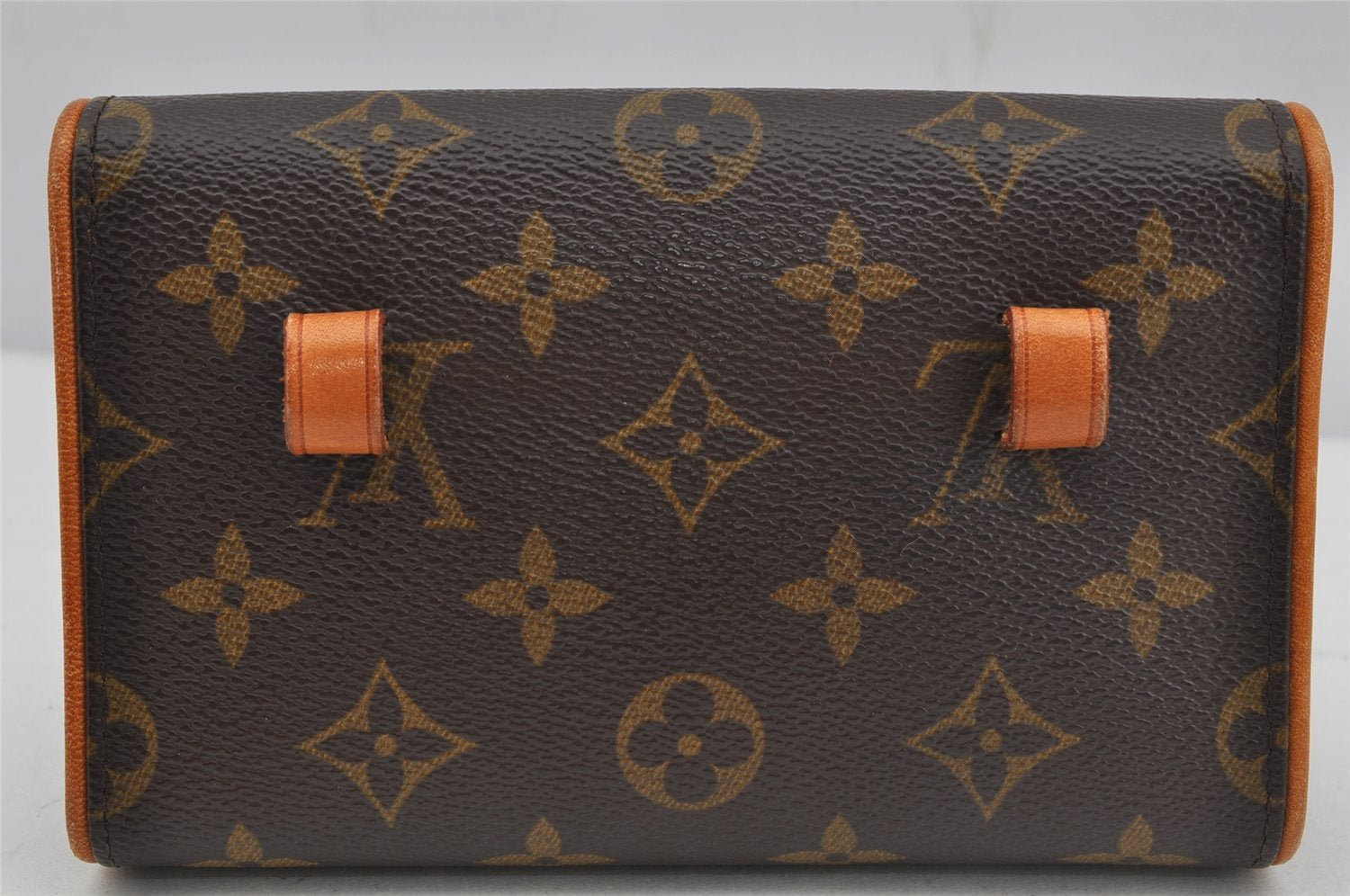 Auth Louis Vuitton Monogram Pochette Florentine Pouch Waist Bag M51855 LV 3713J