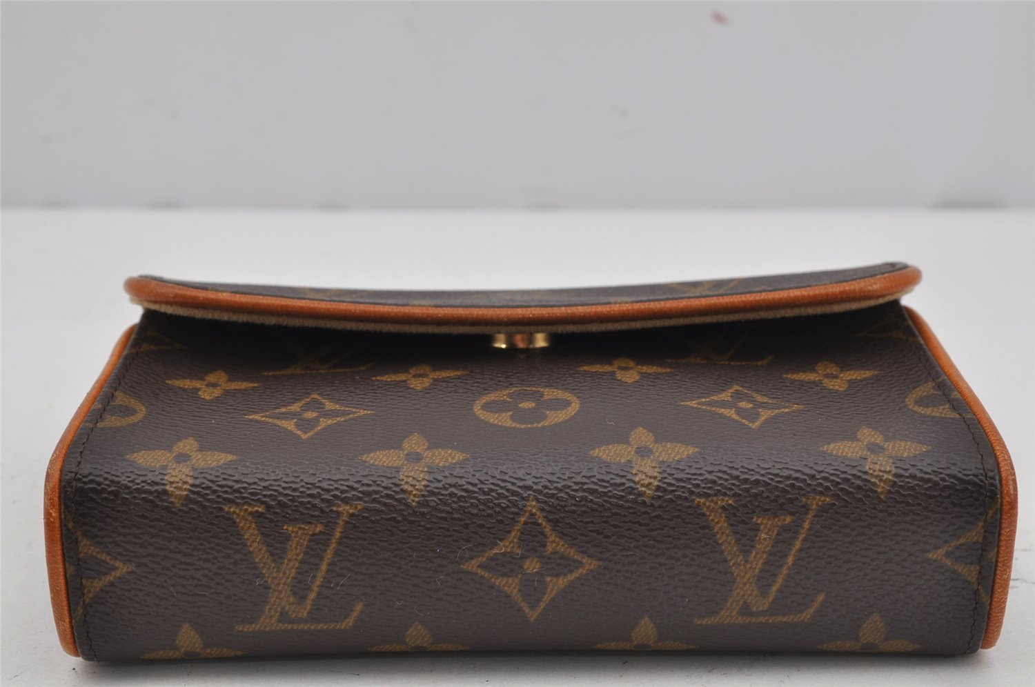 Auth Louis Vuitton Monogram Pochette Florentine Pouch Waist Bag M51855 LV 3713J