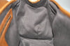 Authentic GUCCI Bamboo Hand Shoulder Bag GG Canvas Leather 111713 Brown 3713K