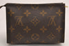 Auth Louis Vuitton Monogram Poche Toilette 15 M47546 Cosmetics Pouch Junk 3716J