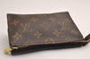 Auth Louis Vuitton Monogram Poche Toilette 15 M47546 Cosmetics Pouch Junk 3716J