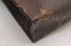 Auth Louis Vuitton Monogram Poche Toilette 15 M47546 Cosmetics Pouch Junk 3716J