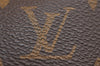 Auth Louis Vuitton Monogram Poche Toilette 15 M47546 Cosmetics Pouch Junk 3716J