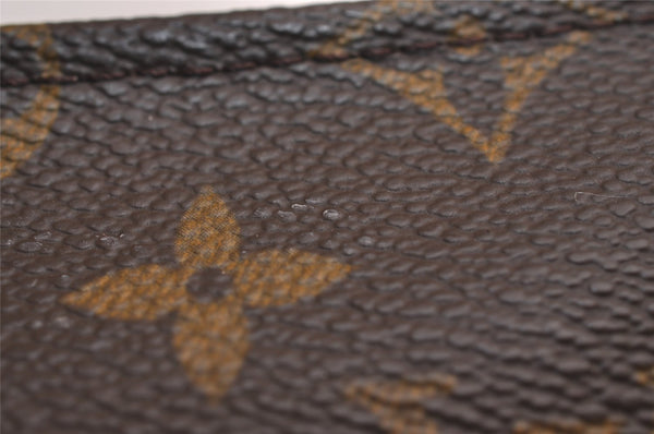 Auth Louis Vuitton Monogram Poche Toilette 15 M47546 Cosmetics Pouch Junk 3716J