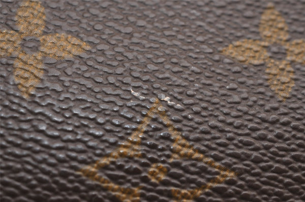 Auth Louis Vuitton Monogram Poche Toilette 15 M47546 Cosmetics Pouch Junk 3716J