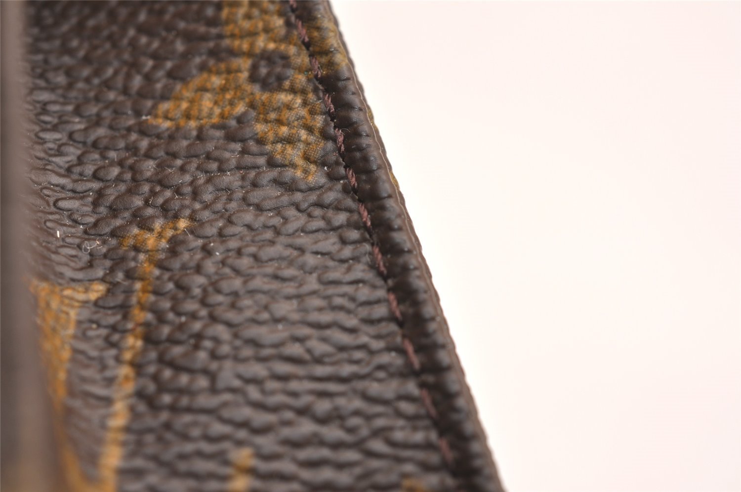 Auth Louis Vuitton Monogram Poche Toilette 15 M47546 Cosmetics Pouch Junk 3716J