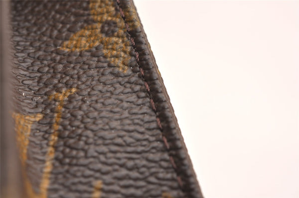 Auth Louis Vuitton Monogram Poche Toilette 15 M47546 Cosmetics Pouch Junk 3716J