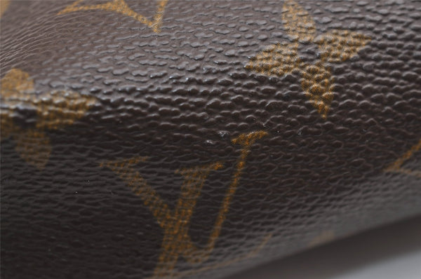 Auth Louis Vuitton Monogram Poche Toilette 15 M47546 Cosmetics Pouch Junk 3716J