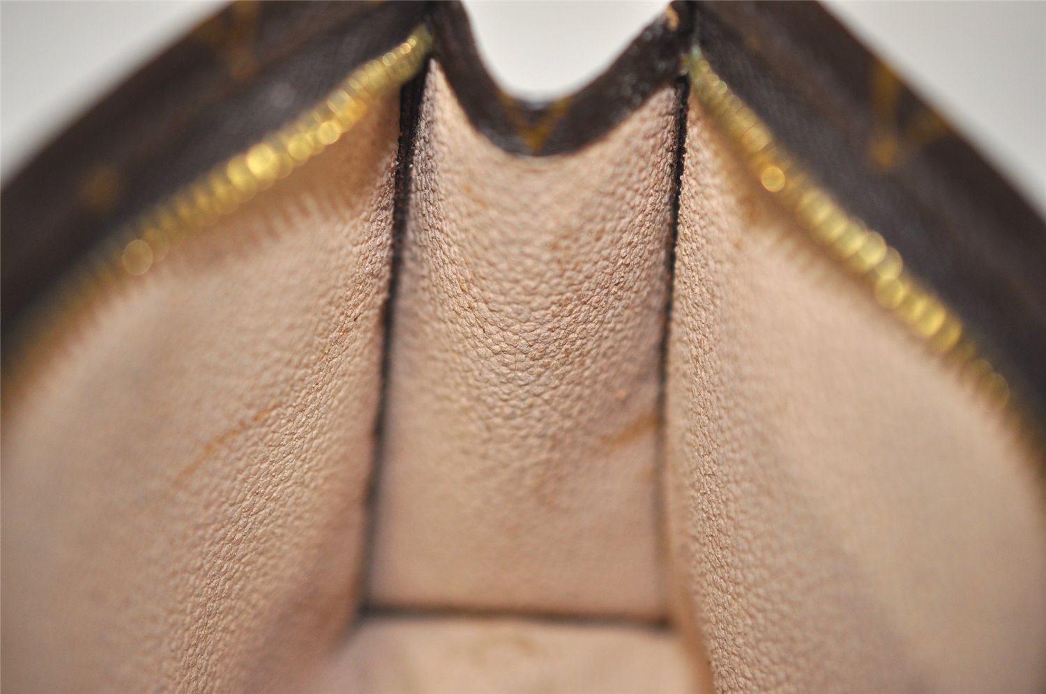 Auth Louis Vuitton Monogram Poche Toilette 15 M47546 Cosmetics Pouch Junk 3716J