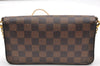 Authentic Louis Vuitton Damier Pochette Felicie N63032 Shoulder Cross Bag 3716K