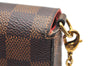 Authentic Louis Vuitton Damier Pochette Felicie N63032 Shoulder Cross Bag 3716K