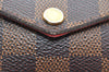 Authentic Louis Vuitton Damier Pochette Felicie N63032 Shoulder Cross Bag 3716K