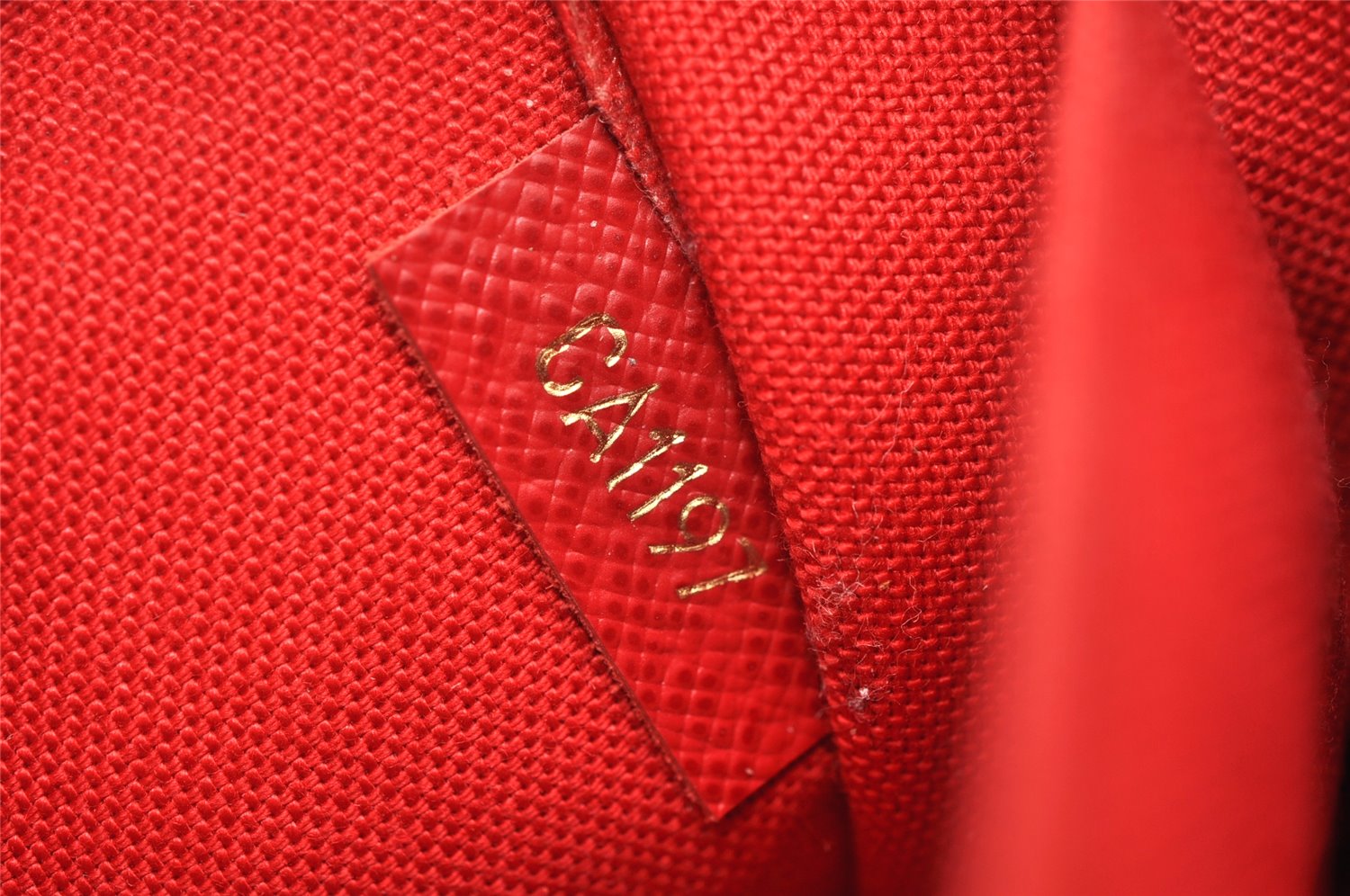 Authentic Louis Vuitton Damier Pochette Felicie N63032 Shoulder Cross Bag 3716K