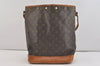 Authentic Louis Vuitton Monogram Noe Shoulder Drawstring Bag M42224 LV 3717J