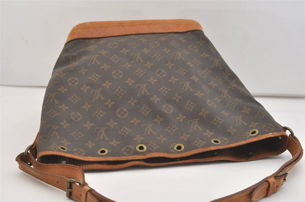 Authentic Louis Vuitton Monogram Noe Shoulder Drawstring Bag M42224 LV 3717J