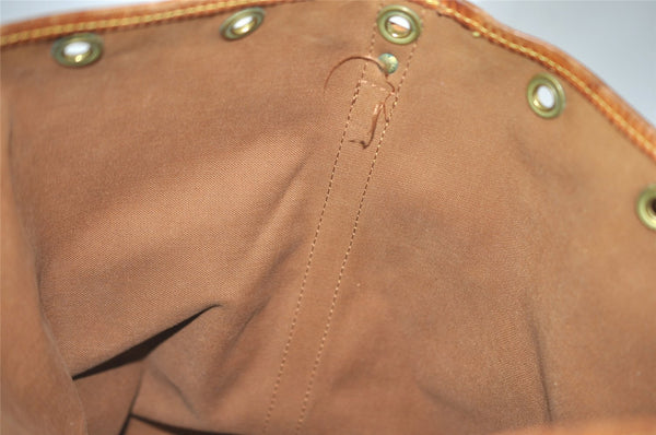 Authentic Louis Vuitton Monogram Noe Shoulder Drawstring Bag M42224 LV 3717J