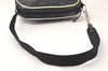 Authentic PRADA Vintage Leather Shoulder Cross Body Bag Purse Black 3718K