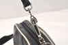 Authentic PRADA Vintage Leather Shoulder Cross Body Bag Purse Black 3718K