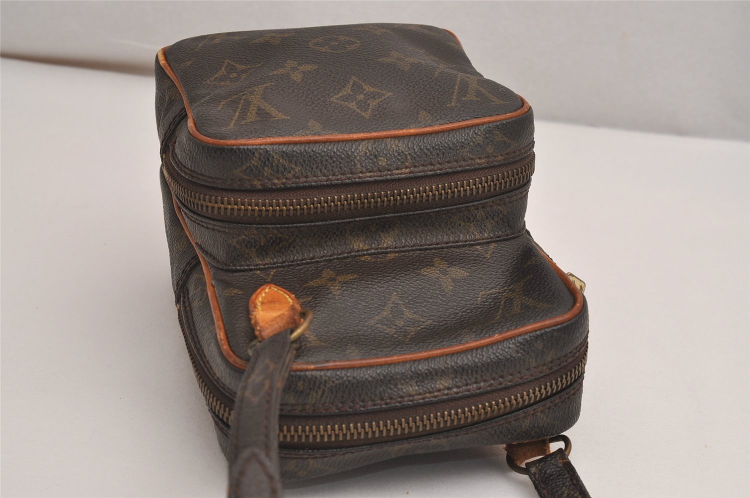 Authentic Louis Vuitton Monogram Mini Amazone Shoulder Cross Bag M45238 LV 3719J