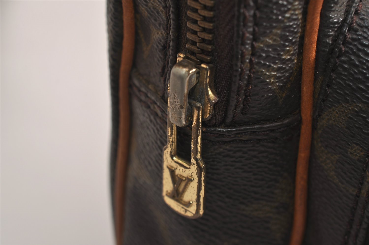 Authentic Louis Vuitton Monogram Mini Amazone Shoulder Cross Bag M45238 LV 3719J