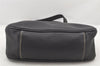 Authentic PRADA Vintage Leather Nappa Shoulder Hand Bag Purse Black 3719K