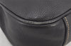 Authentic PRADA Vintage Leather Nappa Shoulder Hand Bag Purse Black 3719K