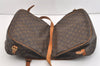 Authentic Louis Vuitton Monogram Saumur 35 Shoulder Cross Bag M42254 LV 3721J