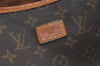Authentic Louis Vuitton Monogram Saumur 35 Shoulder Cross Bag M42254 LV 3721J