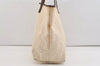 Authentic FENDI Vintage Zucca Shoulder Tote Bag Canvas Leather Beige 3724J