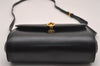 Authentic GUCCI Shoulder Cross Body Bag Purse Leather Black Junk 3725J