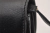 Authentic GUCCI Shoulder Cross Body Bag Purse Leather Black Junk 3725J