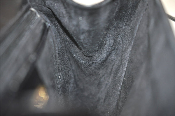 Authentic GUCCI Shoulder Cross Body Bag Purse Leather Black Junk 3725J