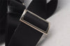 Authentic PRADA Nylon Tessuto Leather Shoulder Cross Body Bag Purse Black 3725K