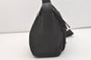 Authentic PRADA Nylon Tessuto Leather Shoulder Cross Body Bag Purse Black 3726J