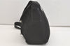 Authentic PRADA Nylon Tessuto Leather Shoulder Cross Body Bag Purse Black 3726J