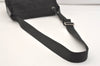 Authentic PRADA Nylon Tessuto Leather Shoulder Cross Body Bag Purse Black 3726J
