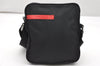 Authentic PRADA Sports Nylon Shoulder Cross Body Bag Purse Black 3726K