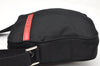 Authentic PRADA Sports Nylon Shoulder Cross Body Bag Purse Black 3726K