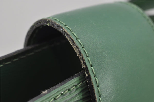 Authentic Louis Vuitton Epi Cluny Shoulder Bag Purse Green M52254 LV 3727J