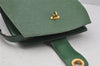 Authentic Louis Vuitton Epi Cluny Shoulder Bag Purse Green M52254 LV 3727J