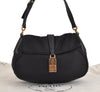 Authentic PRADA Nylon Tessuto Leather Shoulder Hand Bag Purse Black 3728J