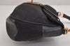 Authentic PRADA Nylon Tessuto Leather Shoulder Hand Bag Purse Black 3728J