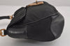 Authentic PRADA Nylon Tessuto Leather Shoulder Hand Bag Purse Black 3728J