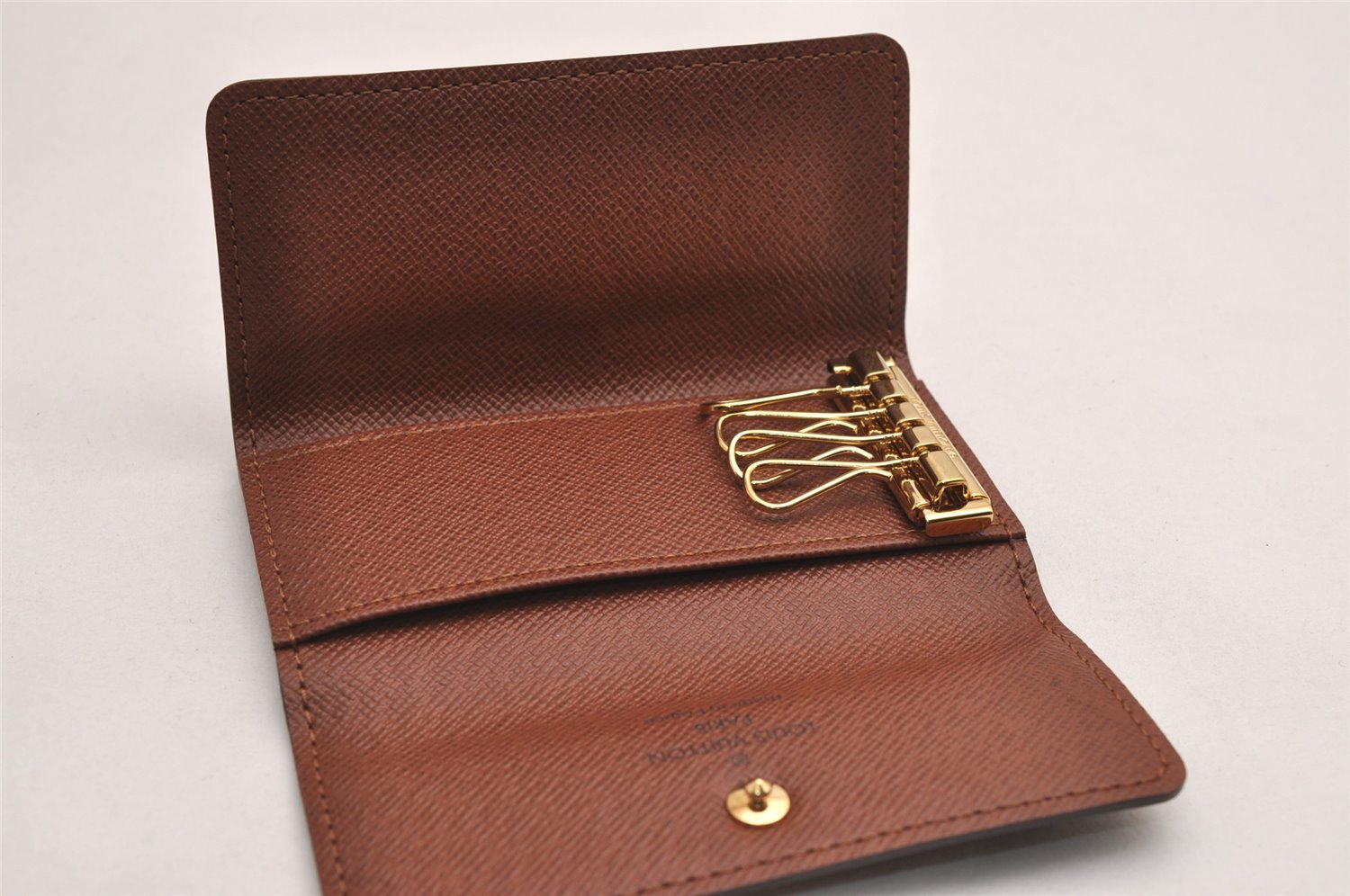 Auth Louis Vuitton Monogram Multicles 4 Four Hooks Key Case M62631 Box 3729J