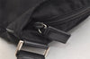 Authentic PRADA Nylon Tessuto Leather Shoulder Cross Body Bag Purse Black 3733K