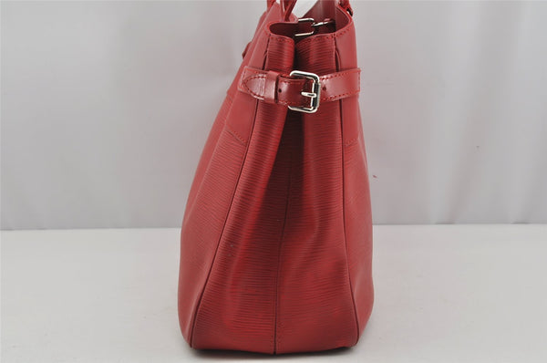 Authentic Louis Vuitton Epi Passy GM Shoulder Hand Bag Red M5925E LV 3734J