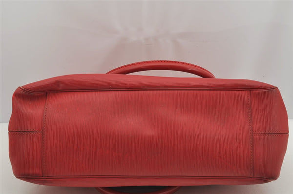 Authentic Louis Vuitton Epi Passy GM Shoulder Hand Bag Red M5925E LV 3734J