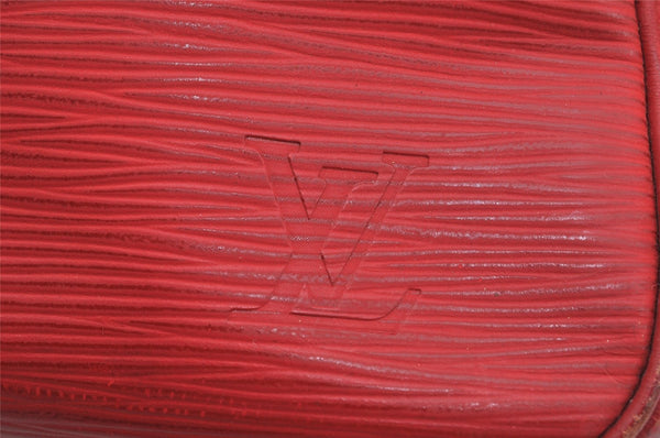 Authentic Louis Vuitton Epi Passy GM Shoulder Hand Bag Red M5925E LV 3734J
