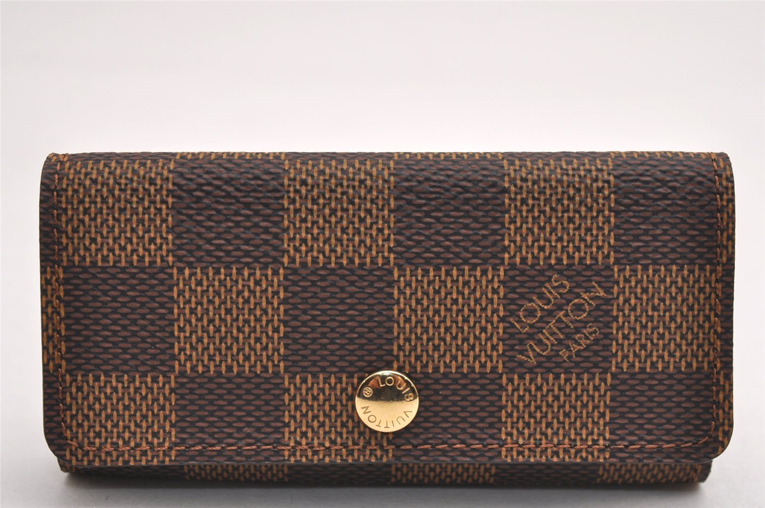 Authentic Louis Vuitton Damier Multicles 4 Key Case Holder N62631 LV Box 3735J